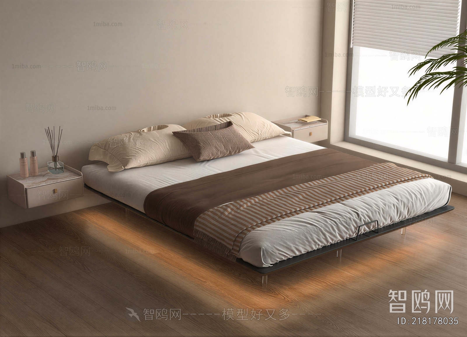 Modern Double Bed