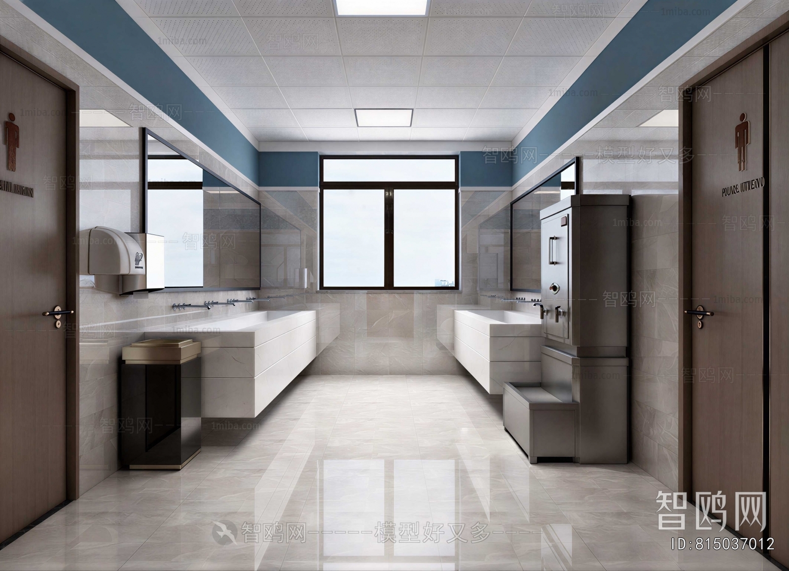 Modern Public Toilet
