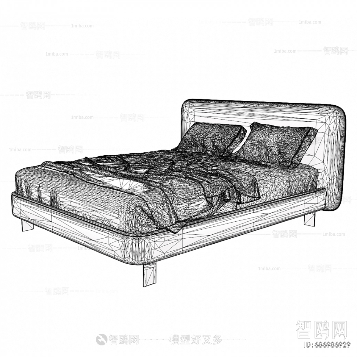 Modern Double Bed