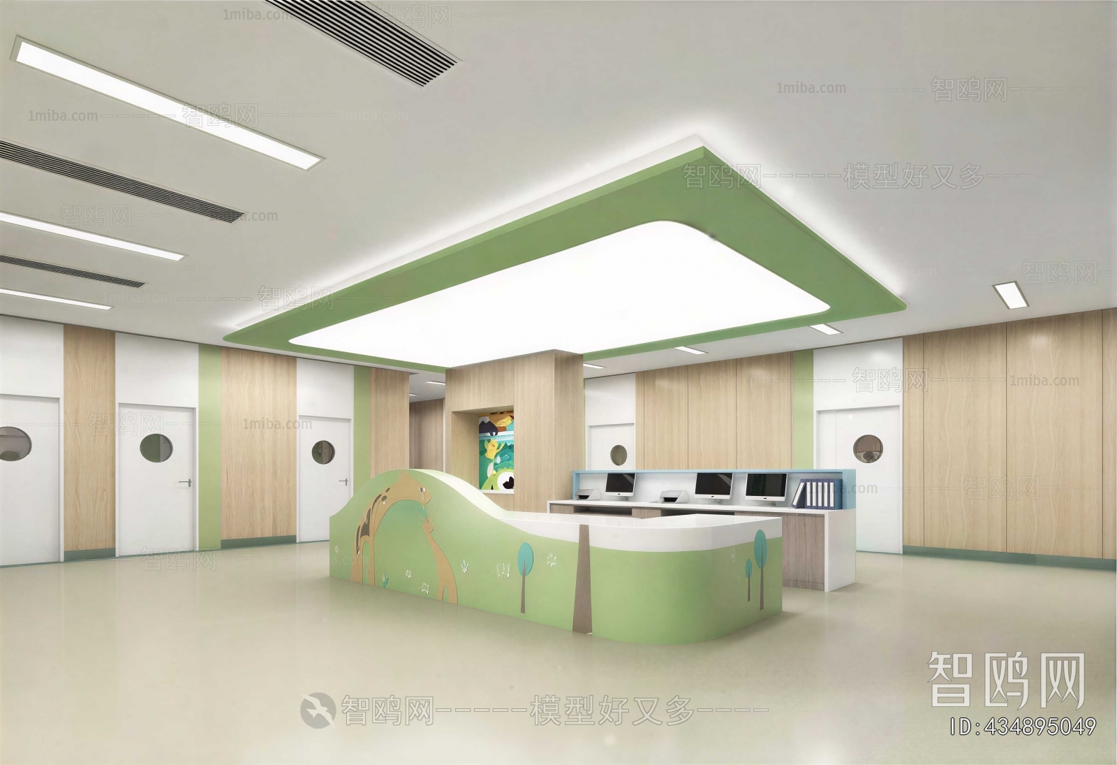 Modern Nurse Station