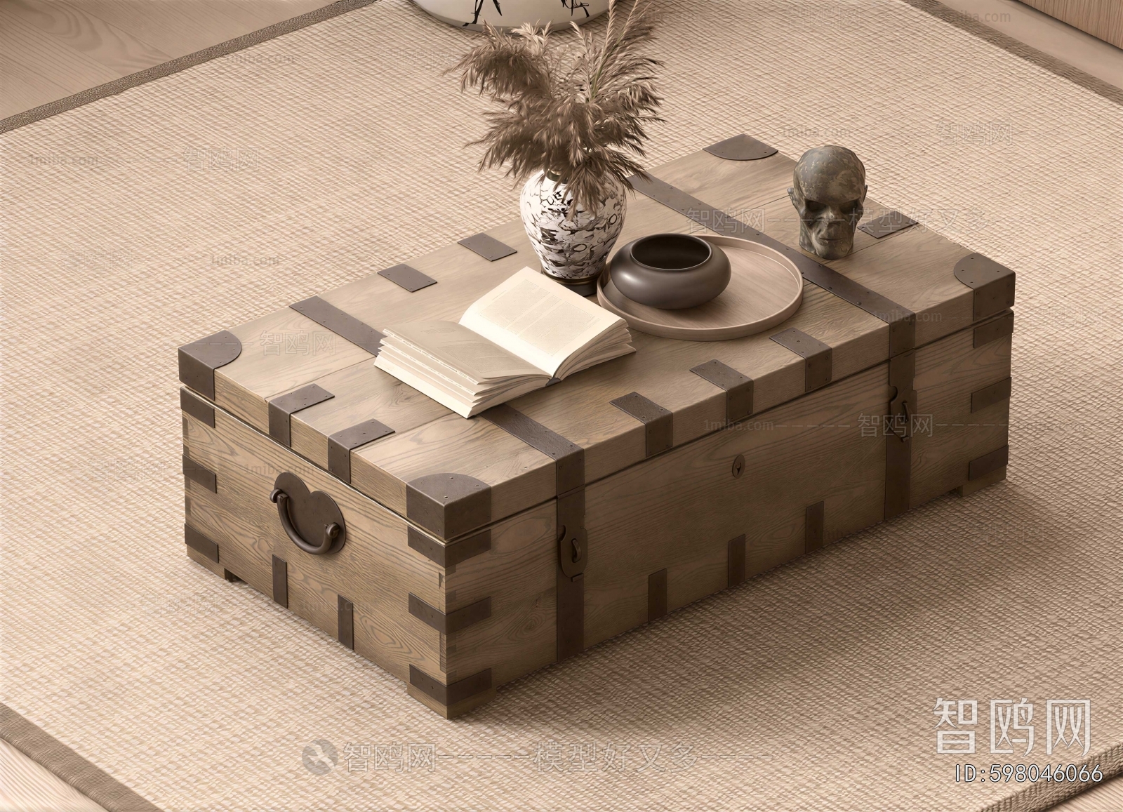 Wabi-sabi Style Coffee Table