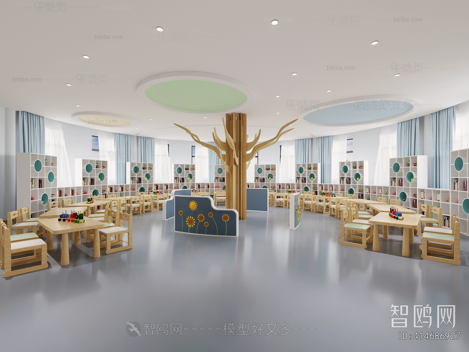 Modern Kindergarten Classrooms