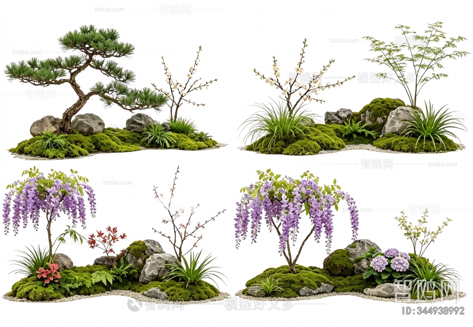 New Chinese Style Plant Landscaping