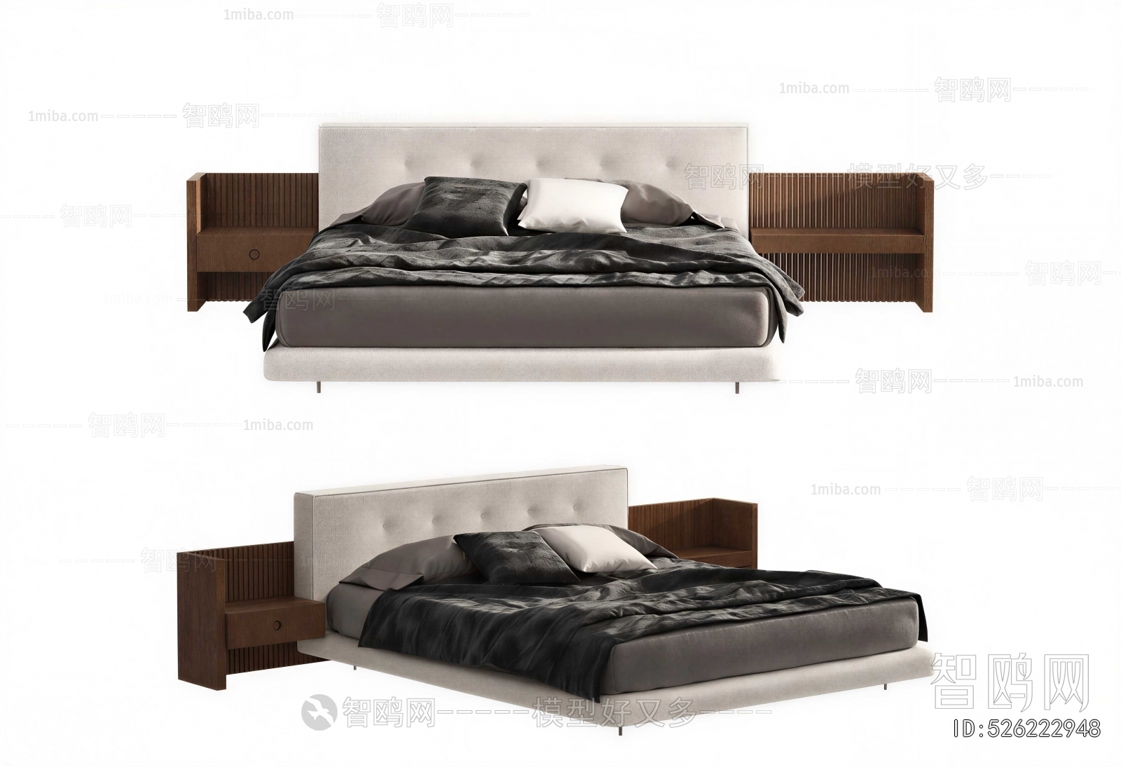 Modern Double Bed