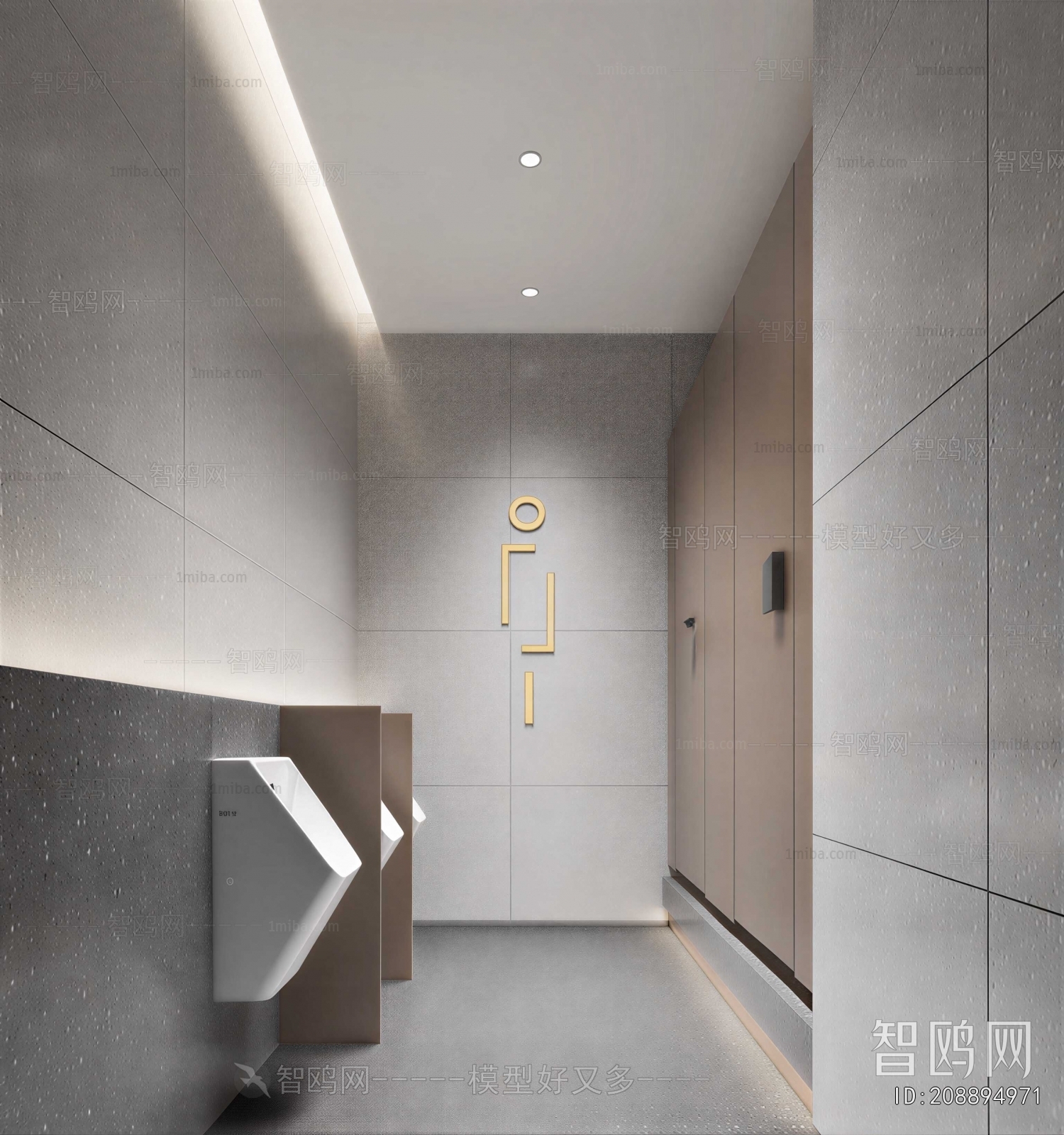 Modern Public Toilet