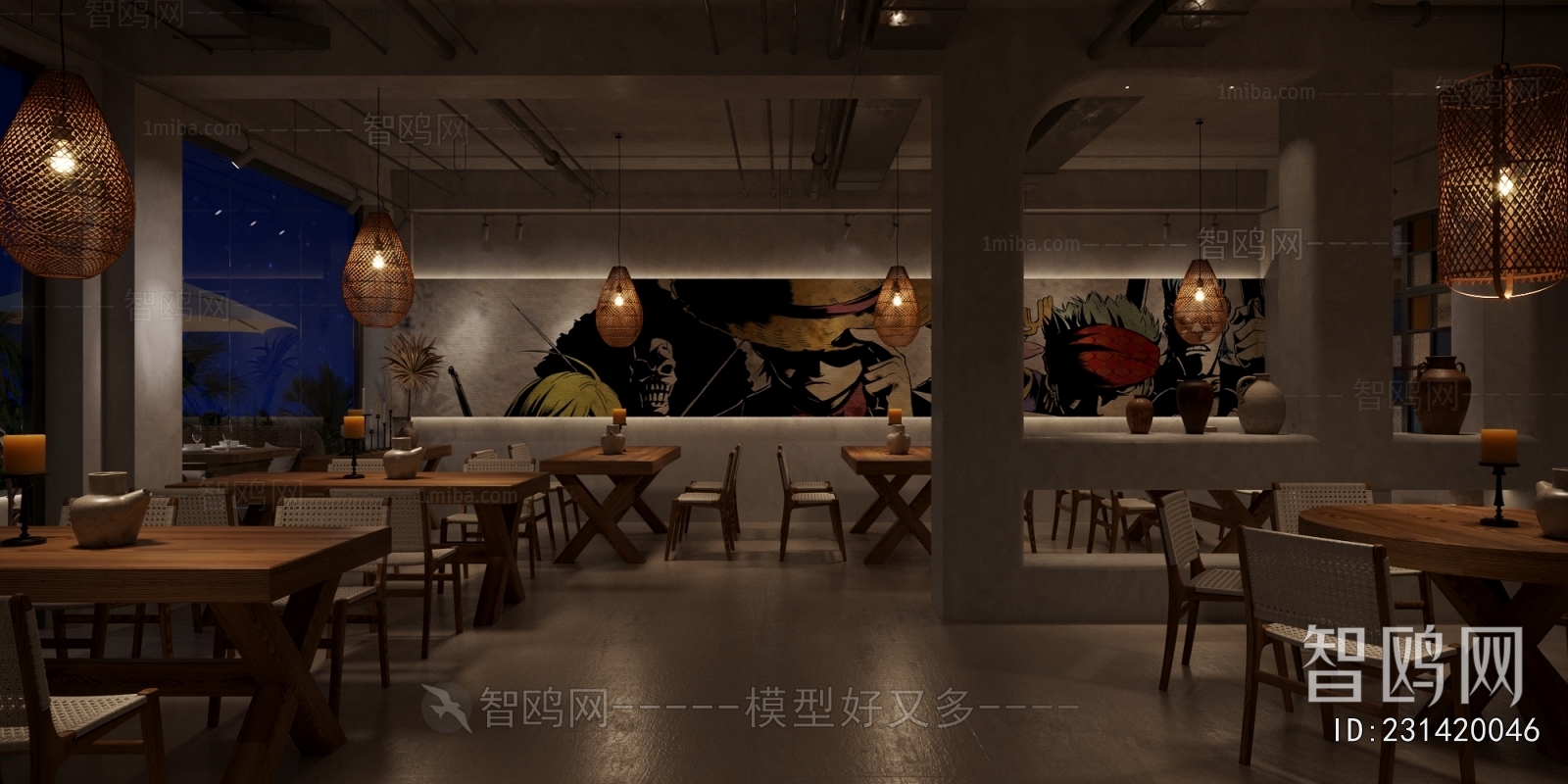 Industrial Style Restaurant