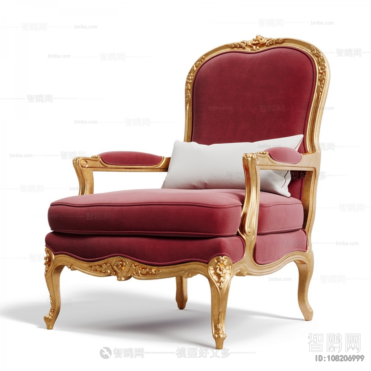 European Style Single Sofa