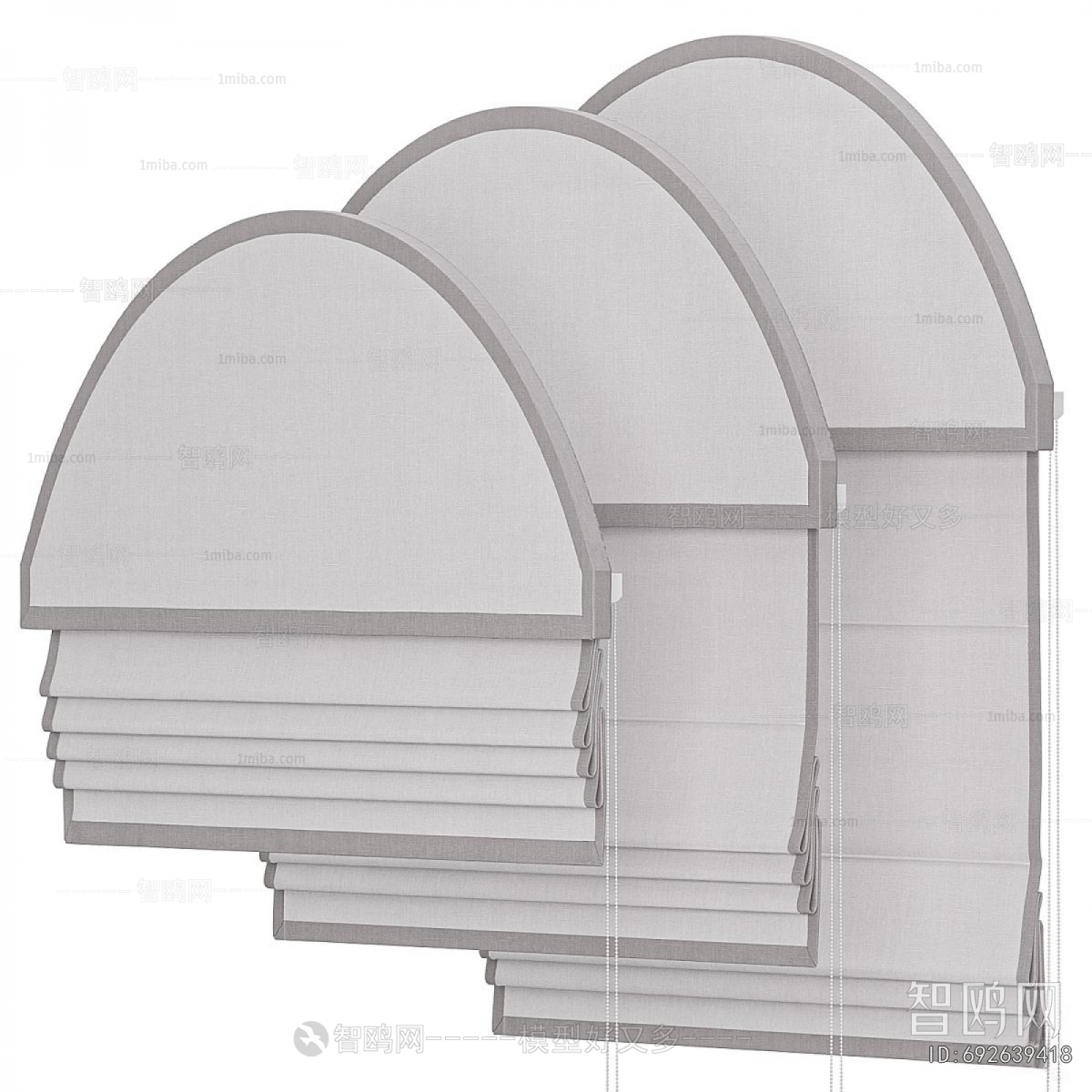 Modern Roman Curtain
