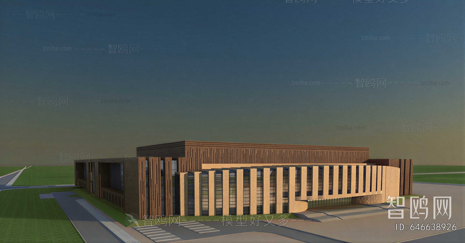 Modern Public Building