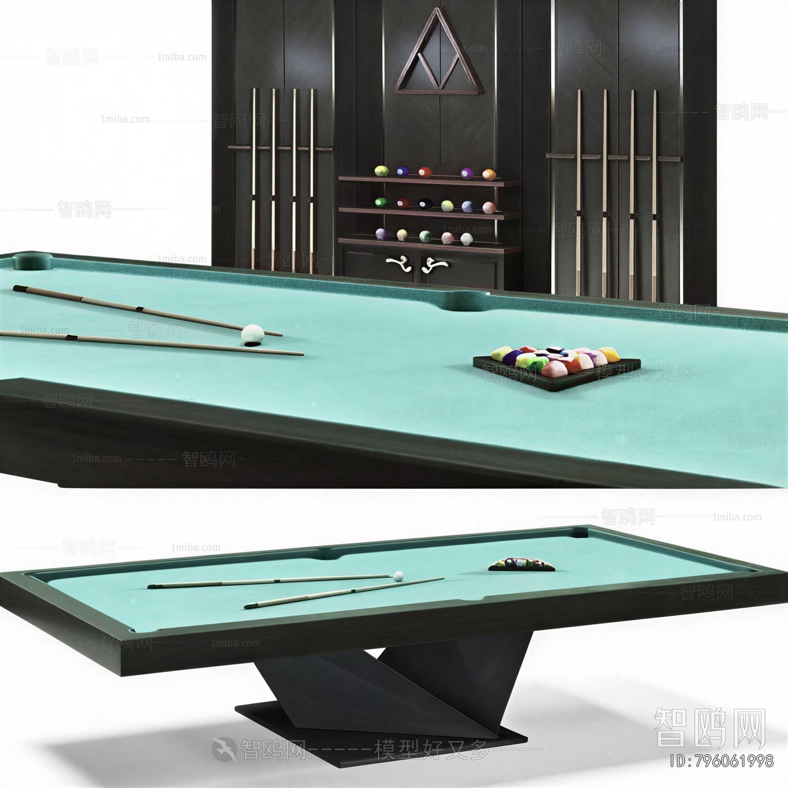 Modern Pool Table