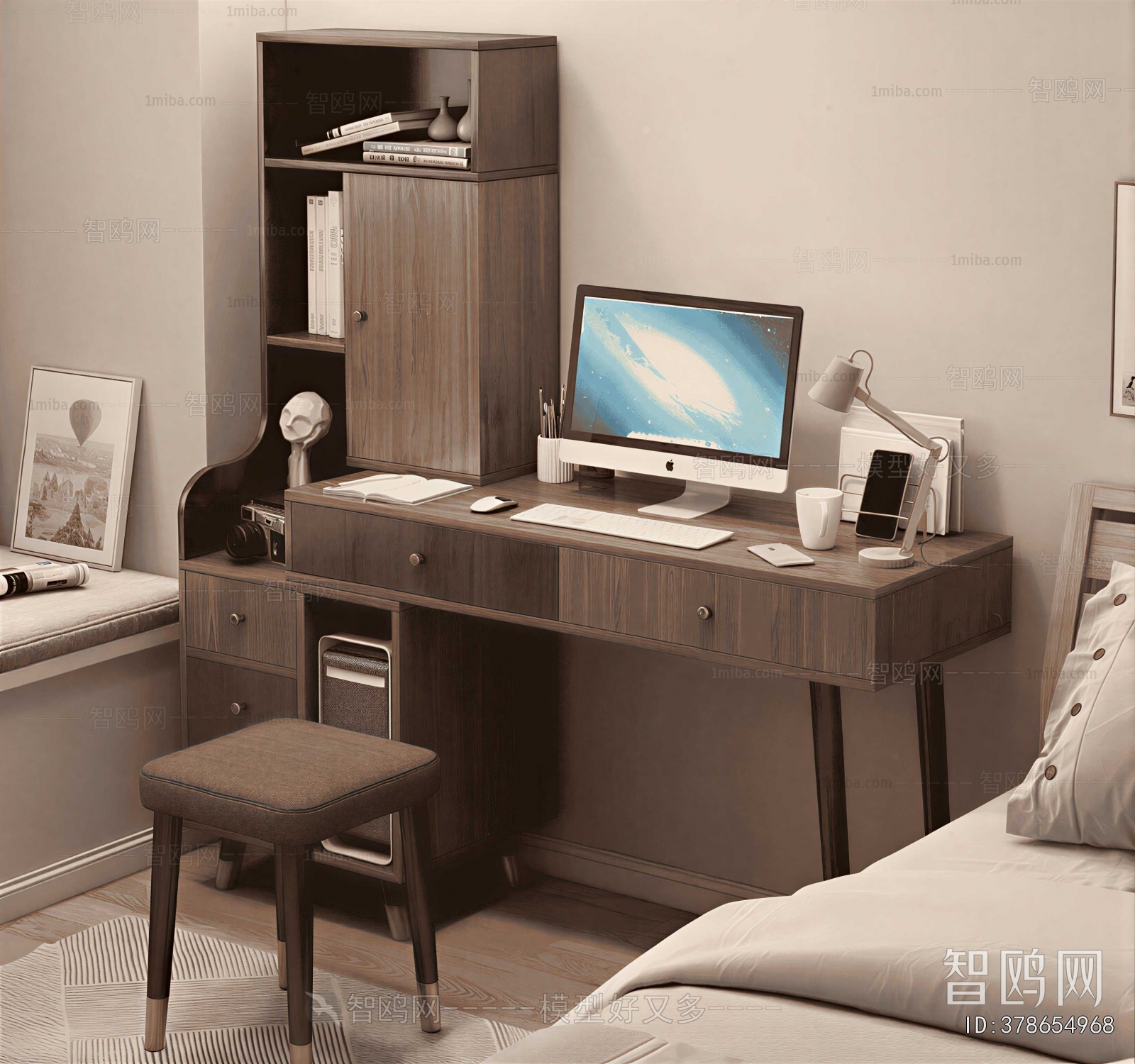 Modern Computer Desk And Chair