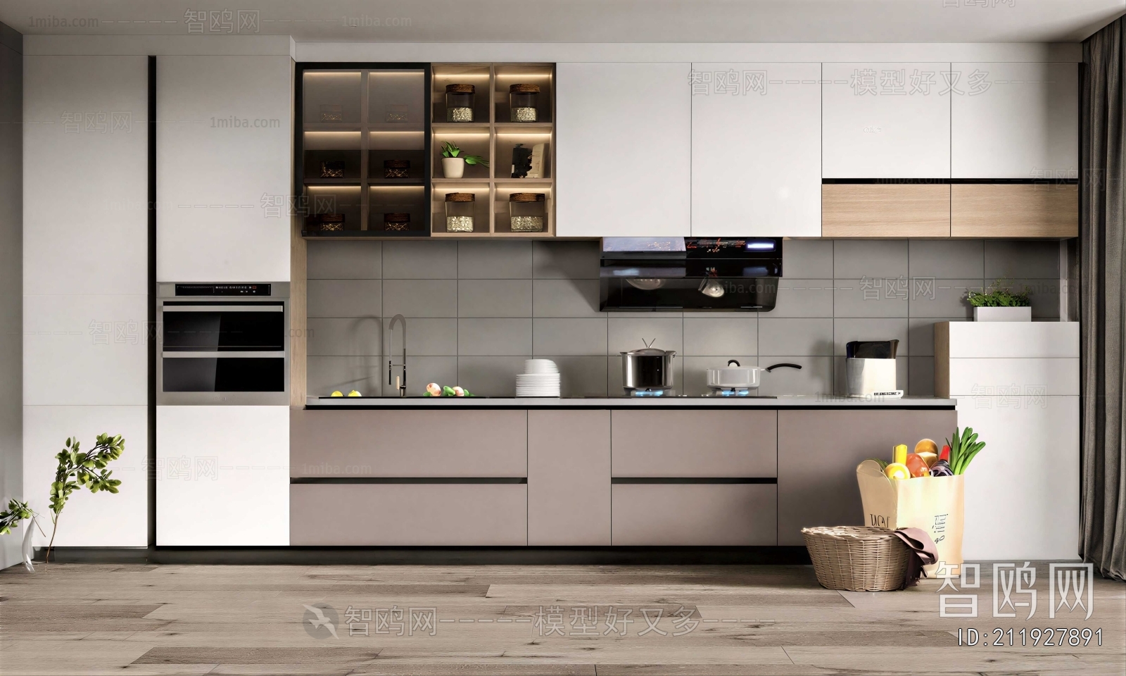 Modern Open Kitchen
