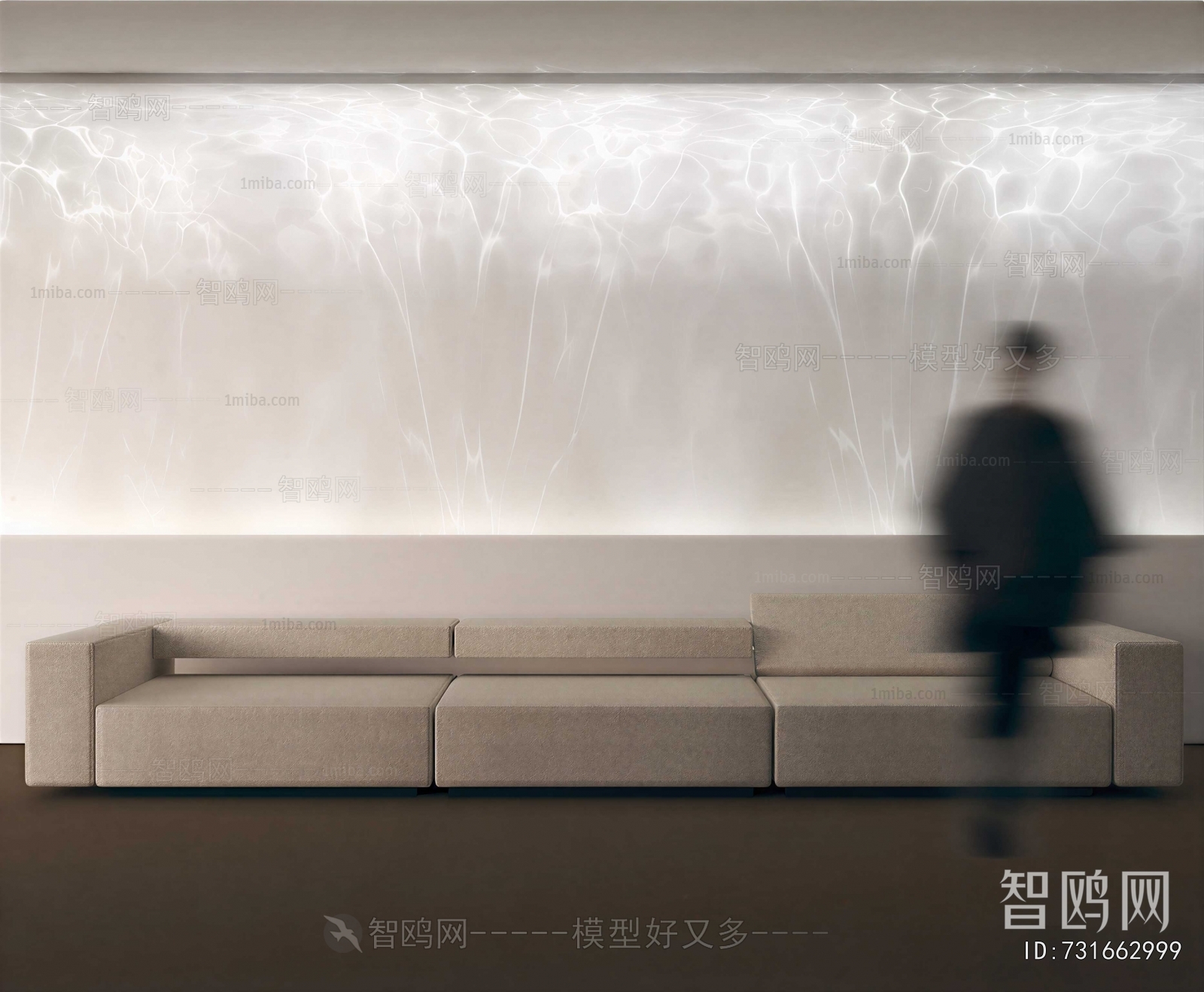 Modern Three-seat Sofa