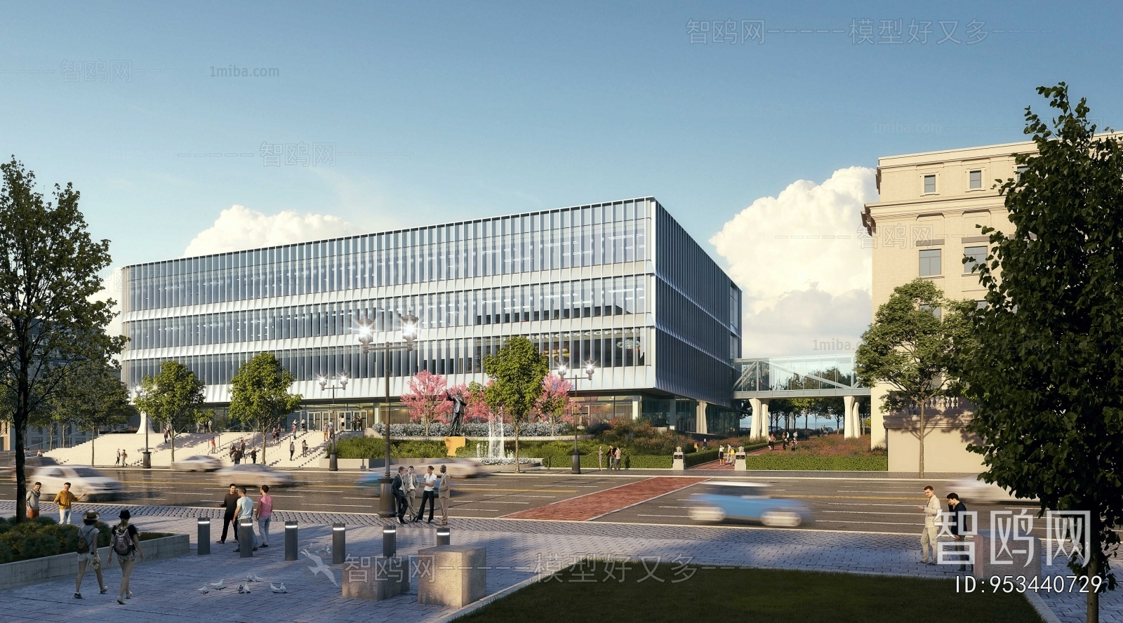 Modern Appearance Of Commercial Building