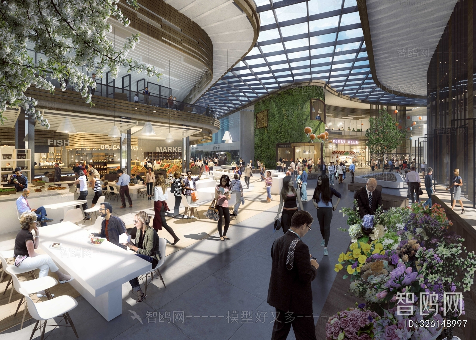 Modern Shopping Mall