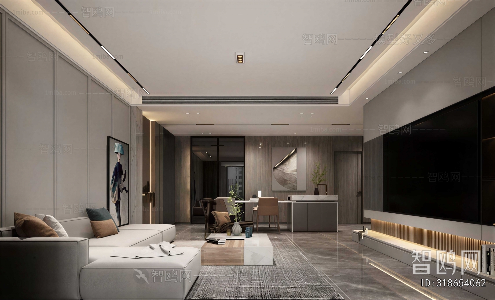 Modern A Living Room