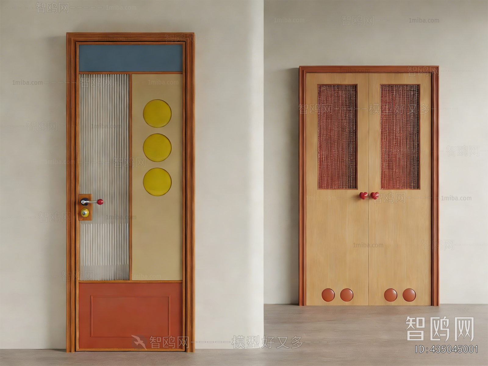 Modern Single Door