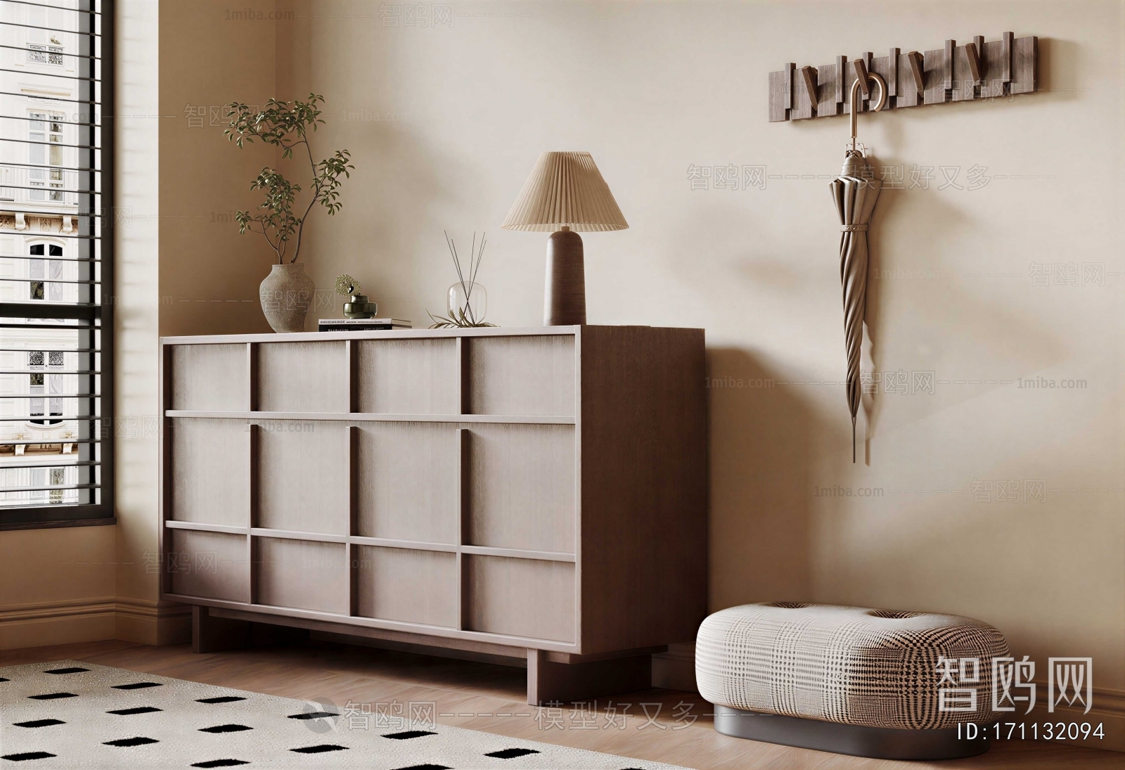 Modern Side Cabinet