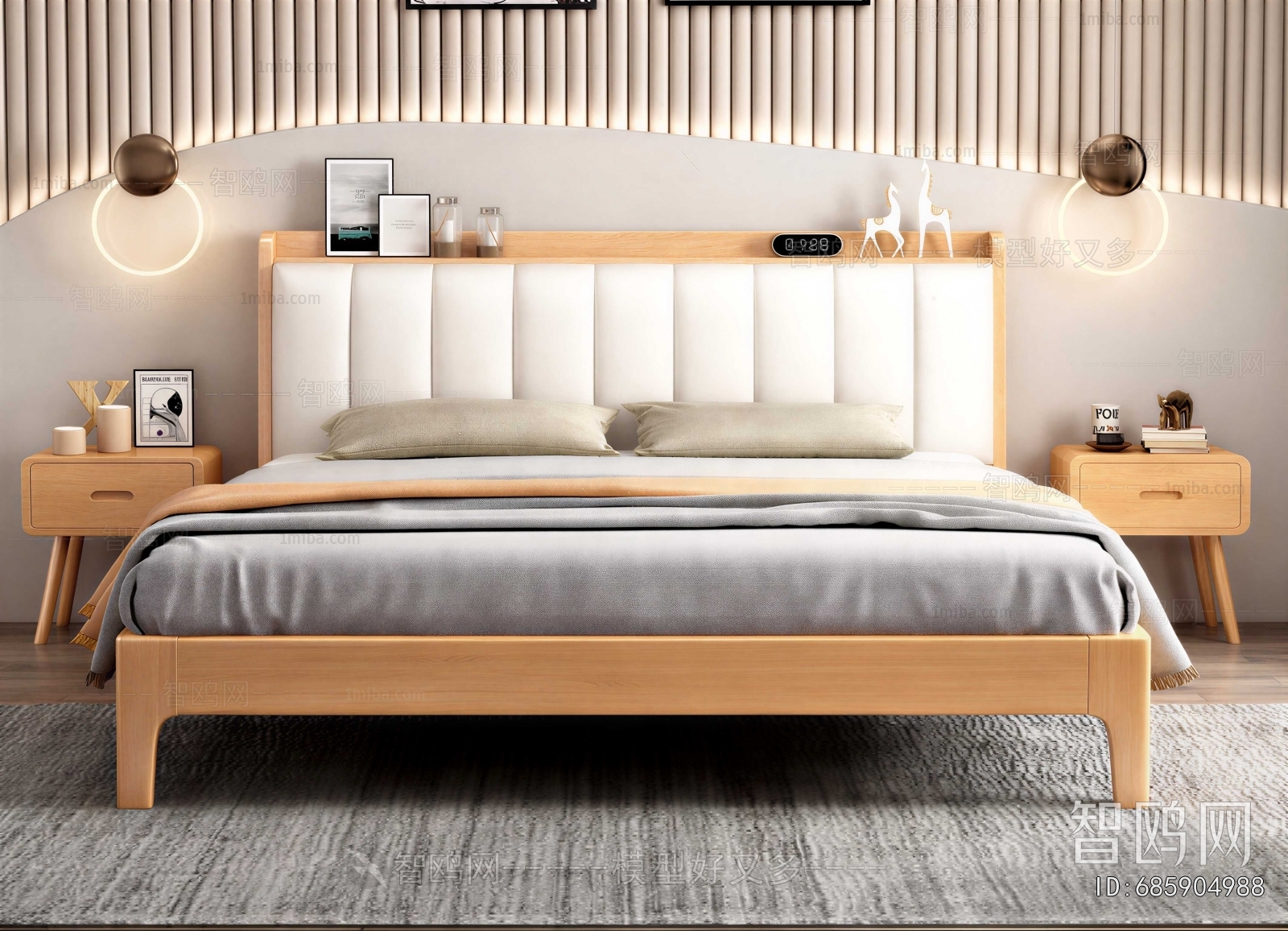 Modern Double Bed