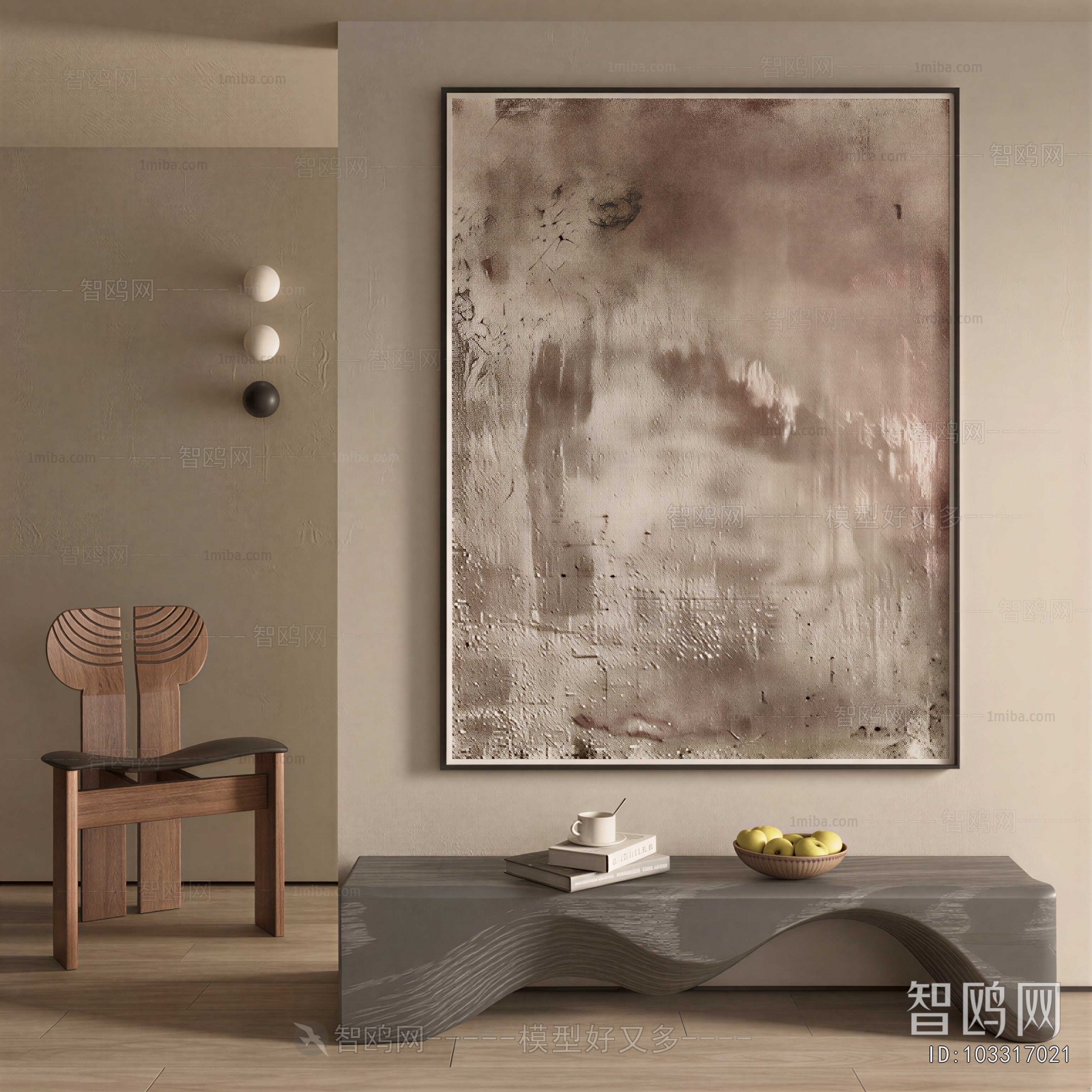 Wabi-sabi Style Painting