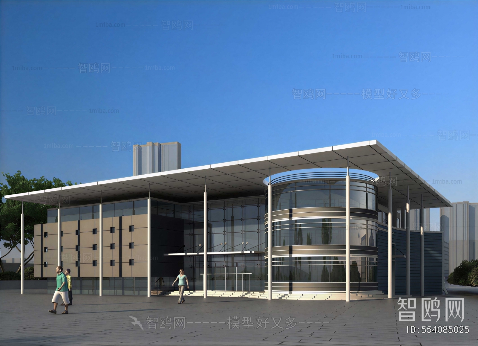 Modern Building Appearance