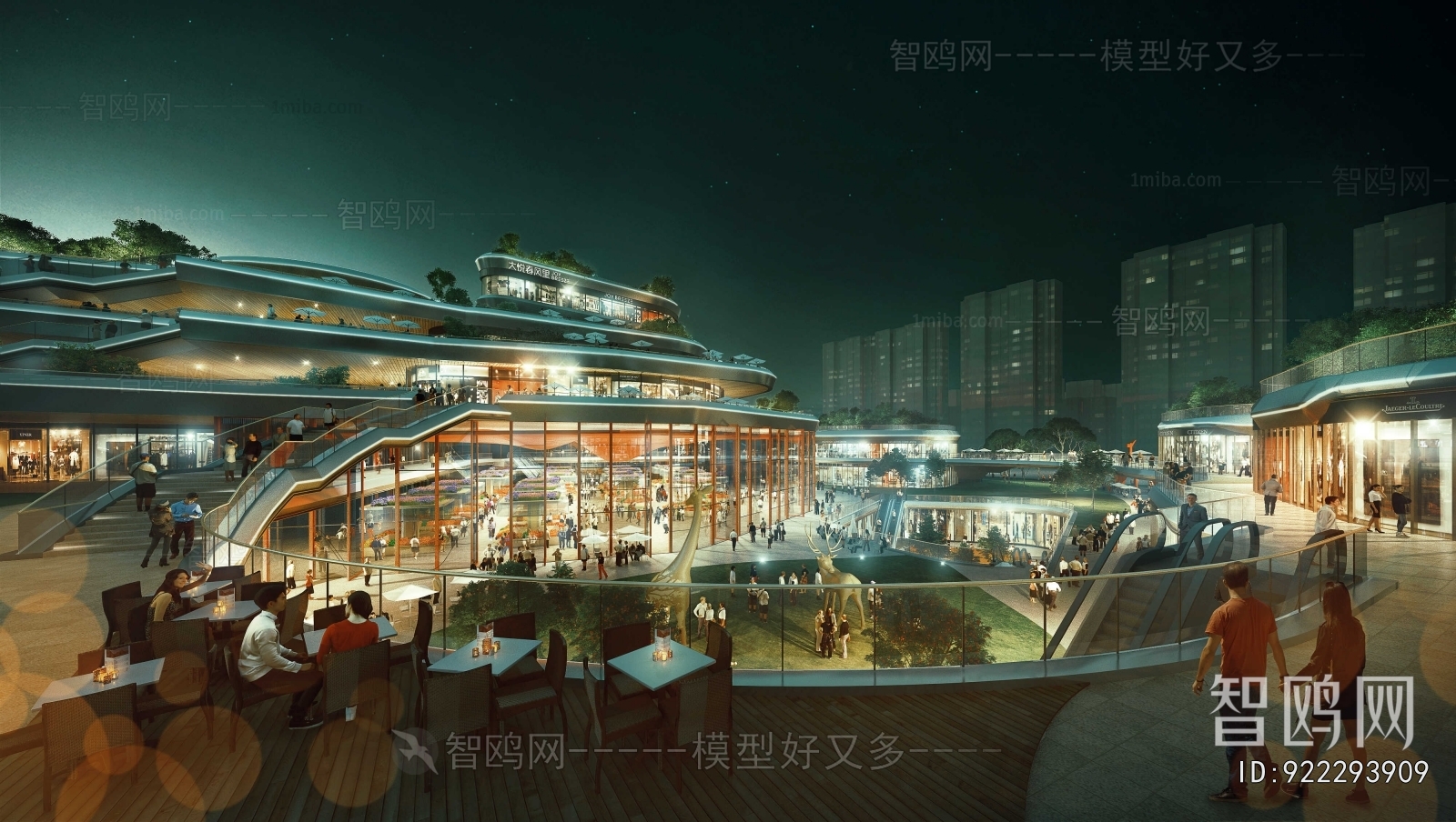 Modern Appearance Of Commercial Building