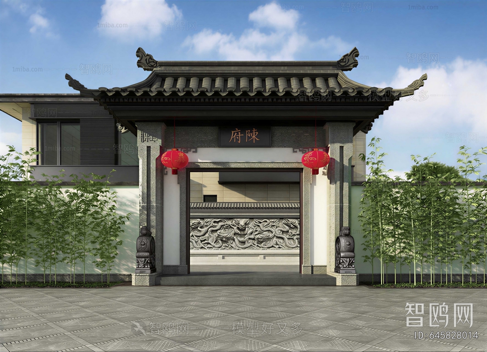Chinese Style Gate
