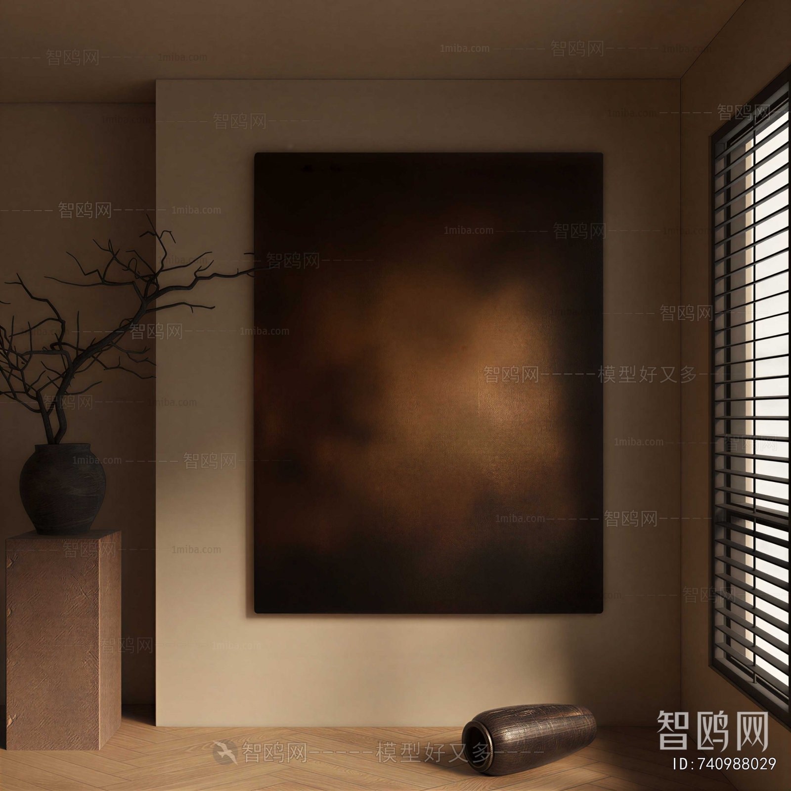Wabi-sabi Style Painting