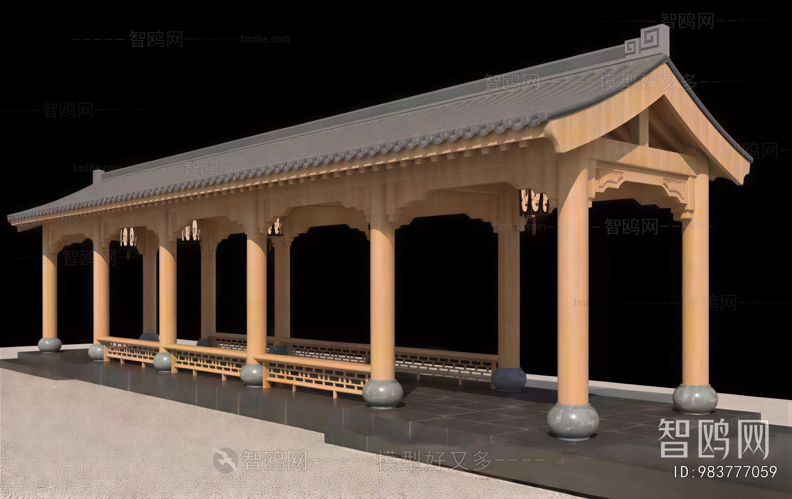 Chinese Style Gallery Frame