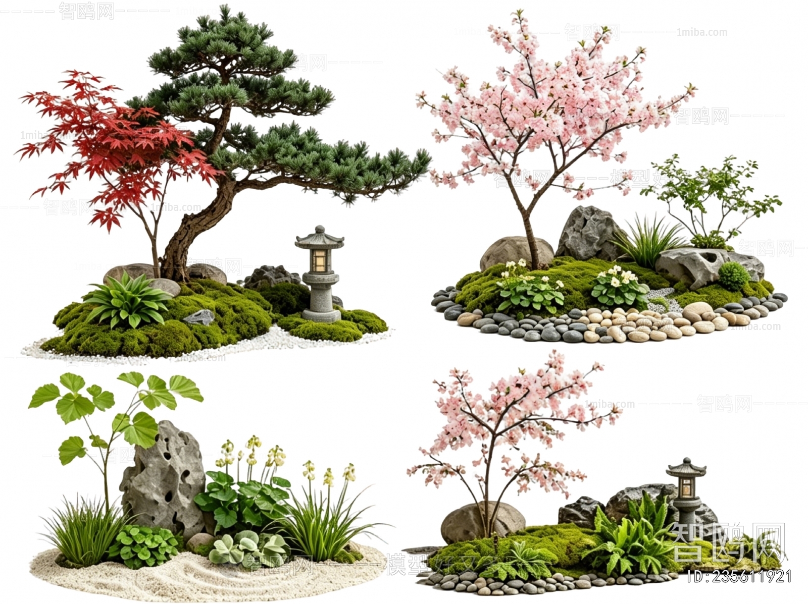 New Chinese Style Plant Landscaping