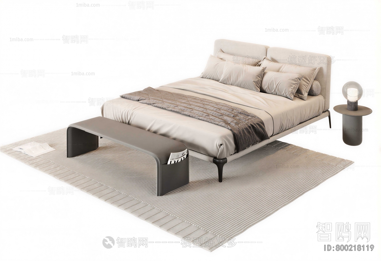 Modern Double Bed