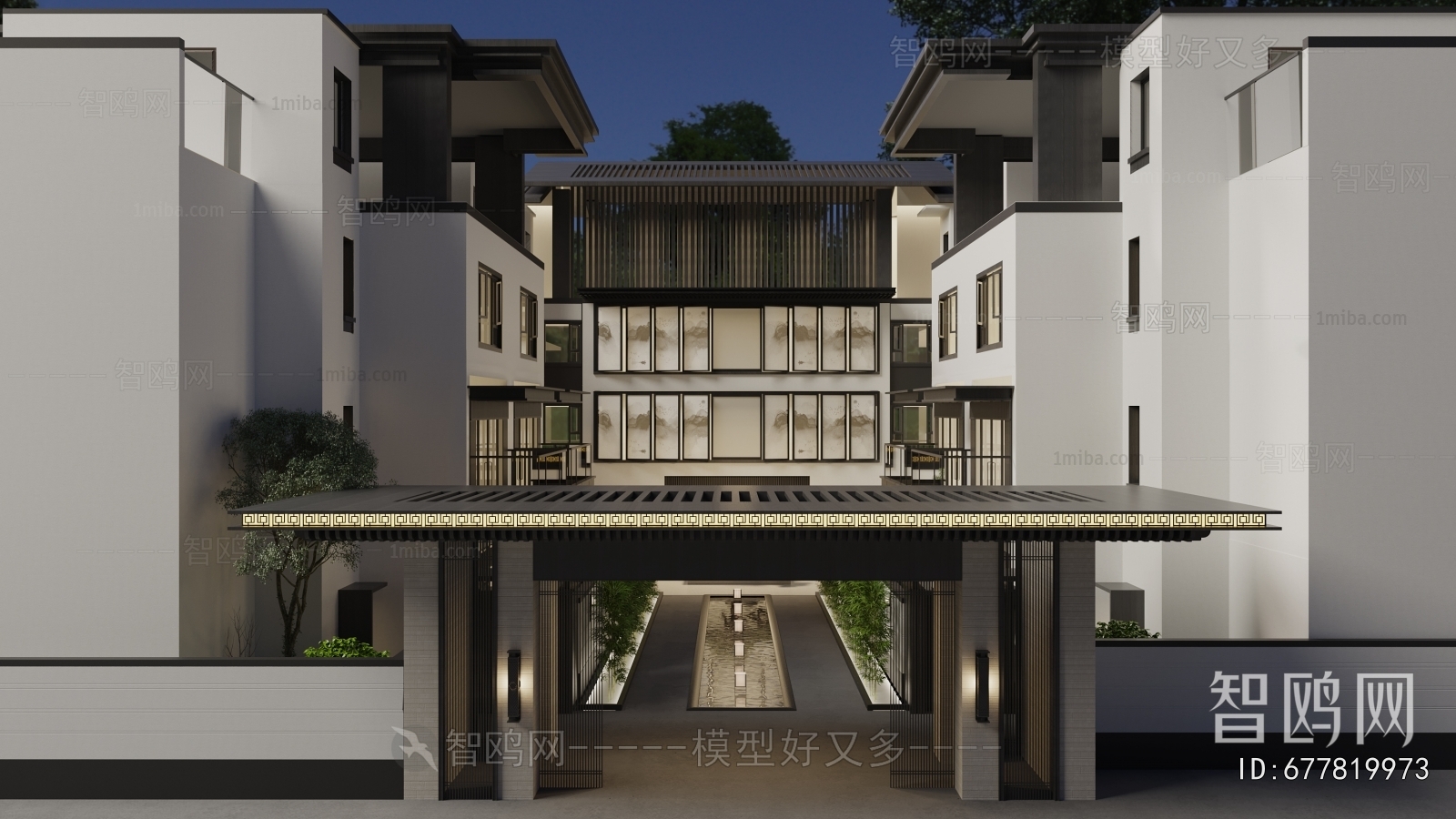 New Chinese Style Detached Villa