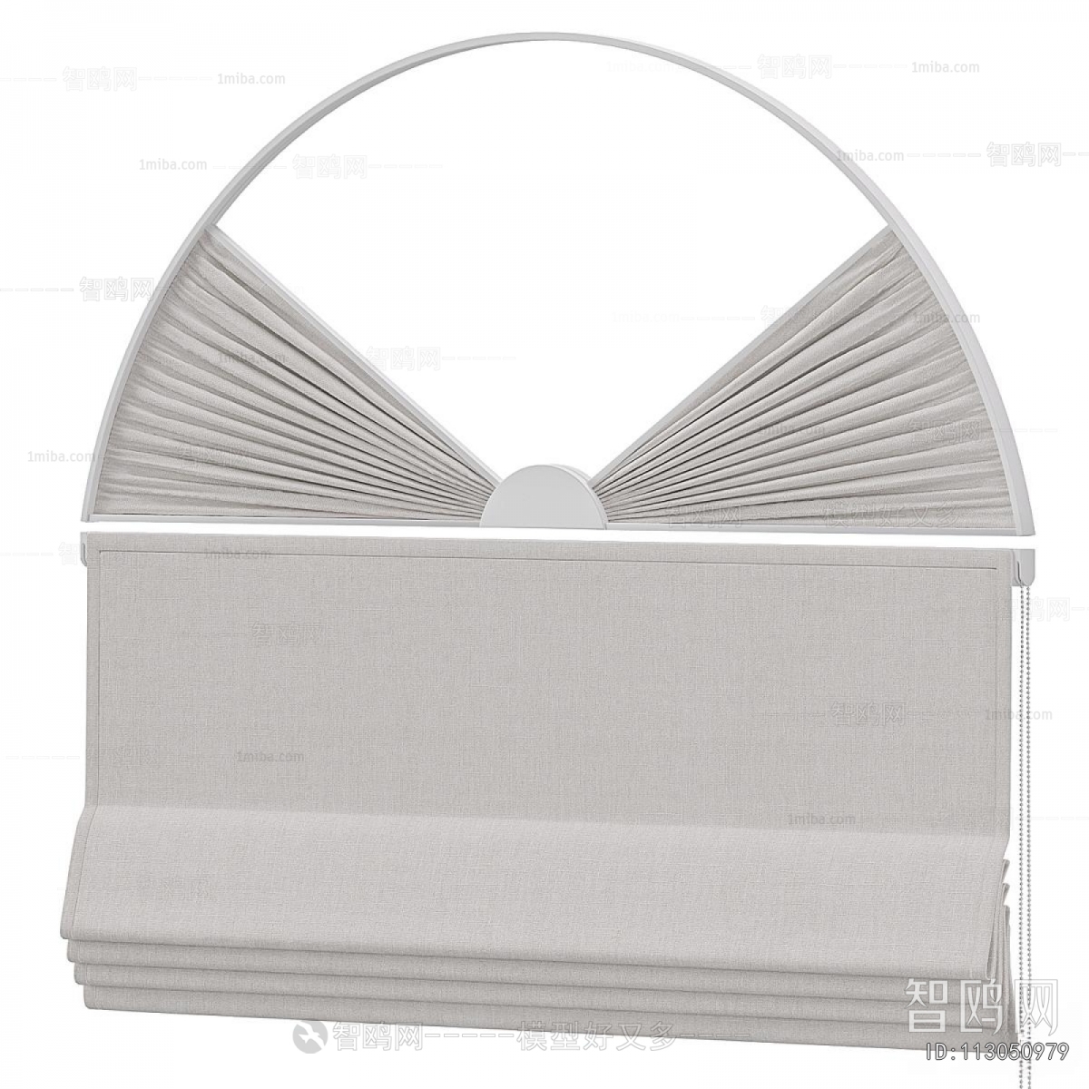 French Style Roman Curtain