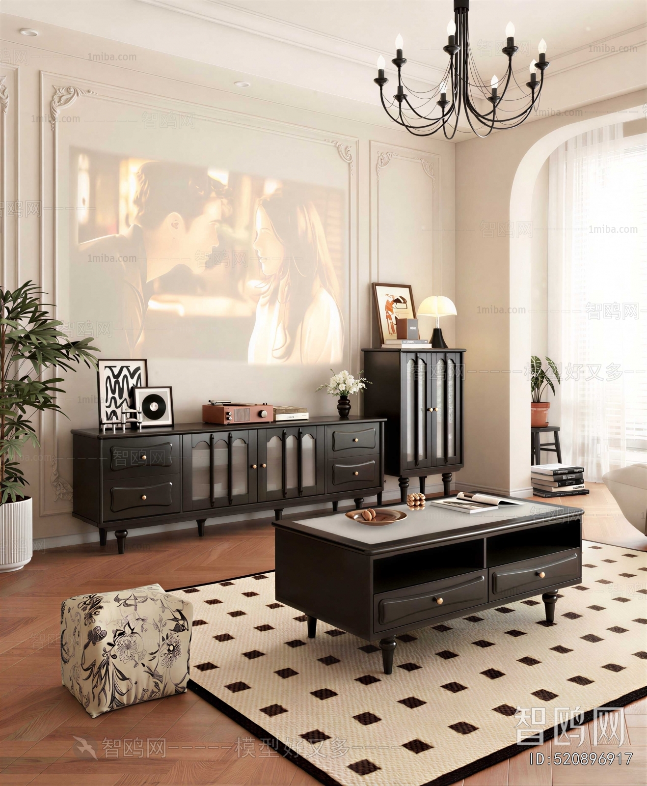 French Style A Living Room