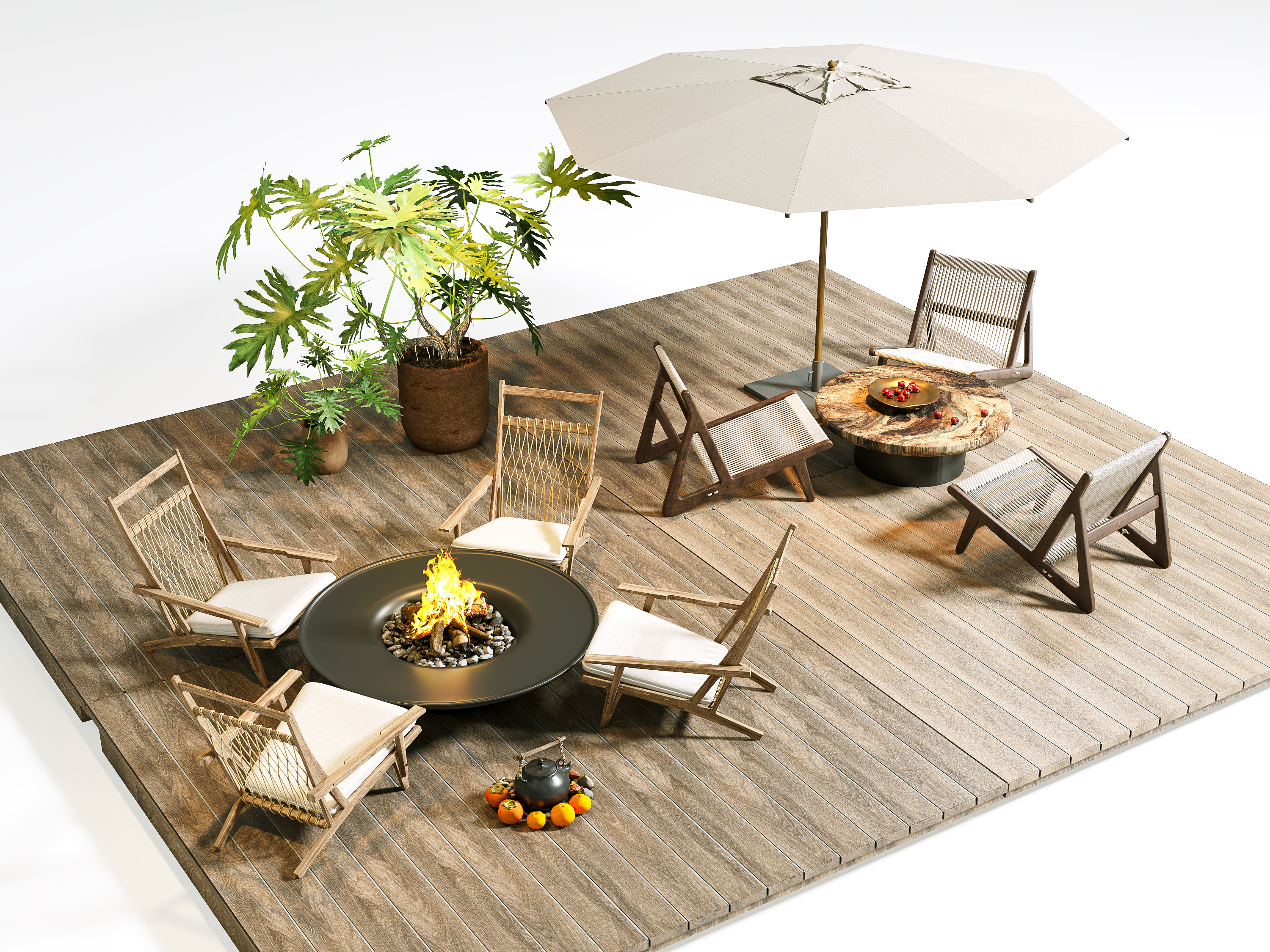Modern Outdoor Tables And Chairs