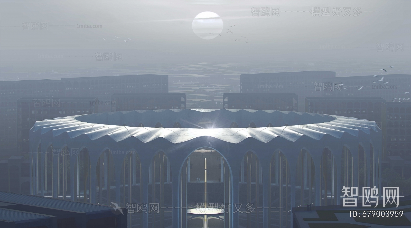 Modern Appearance Of Commercial Building