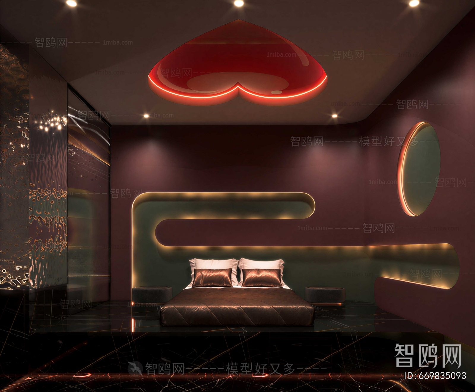 Modern Guest Room