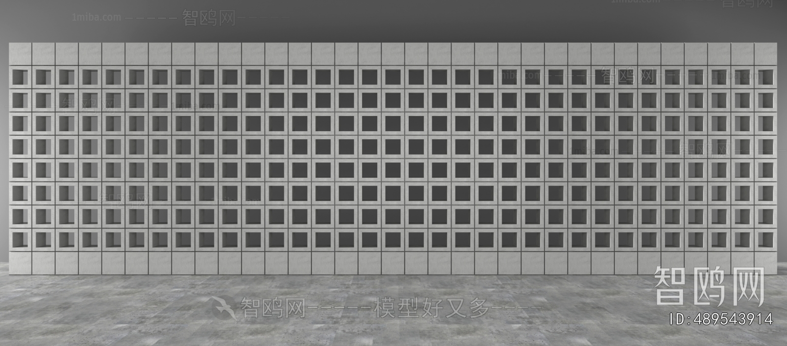 Modern Cement Brick Screen Partition