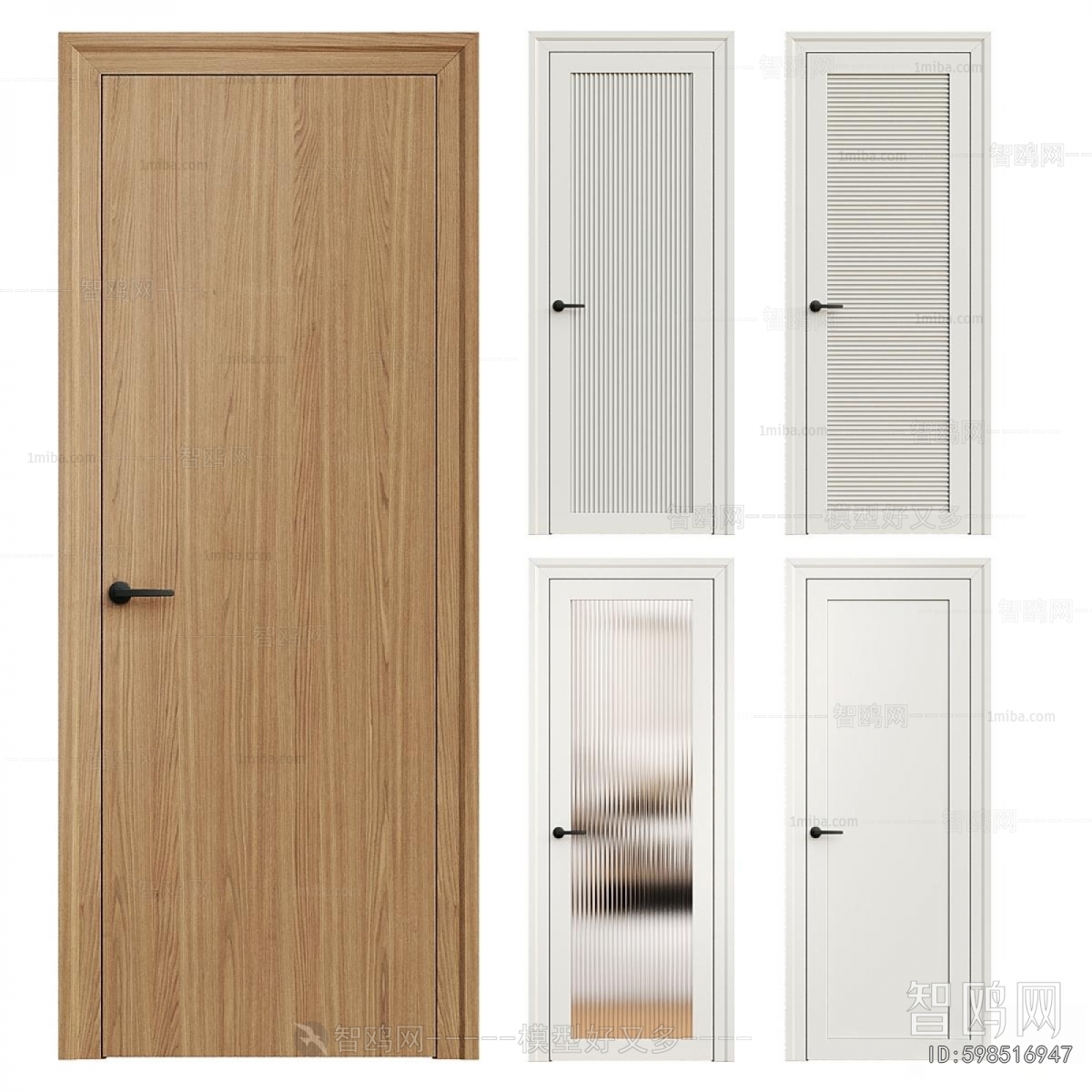Modern Single Door