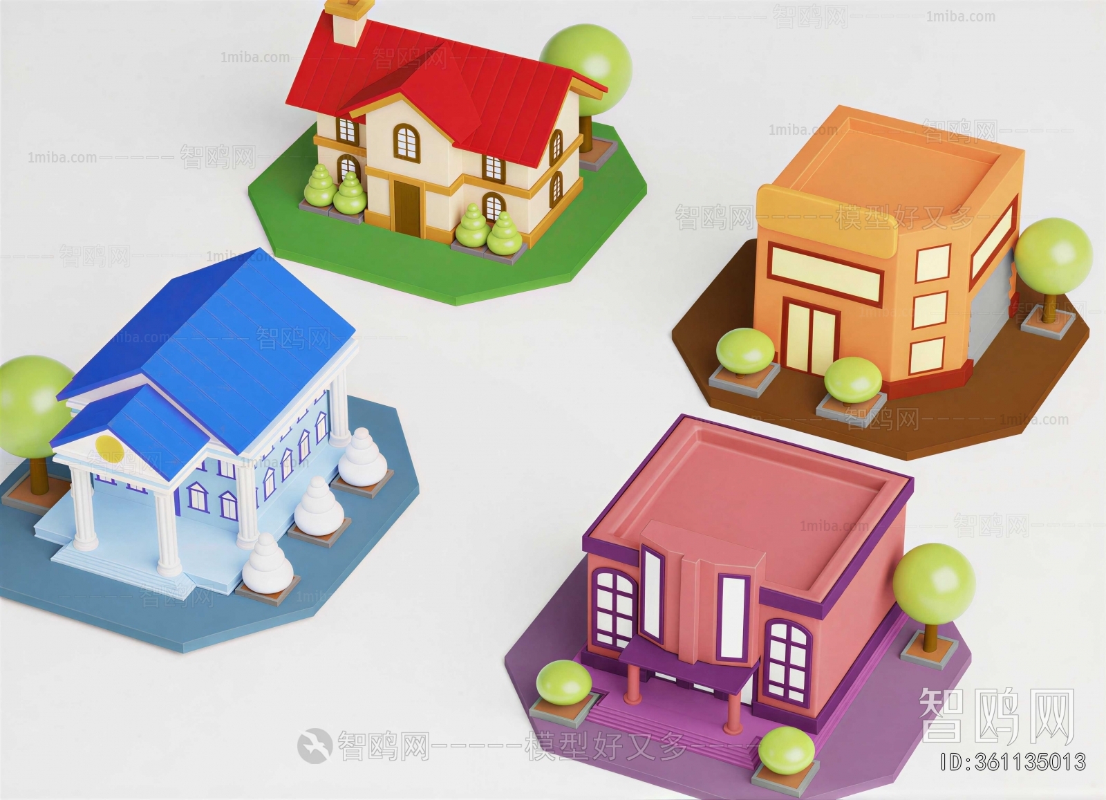 Modern Cartoon House