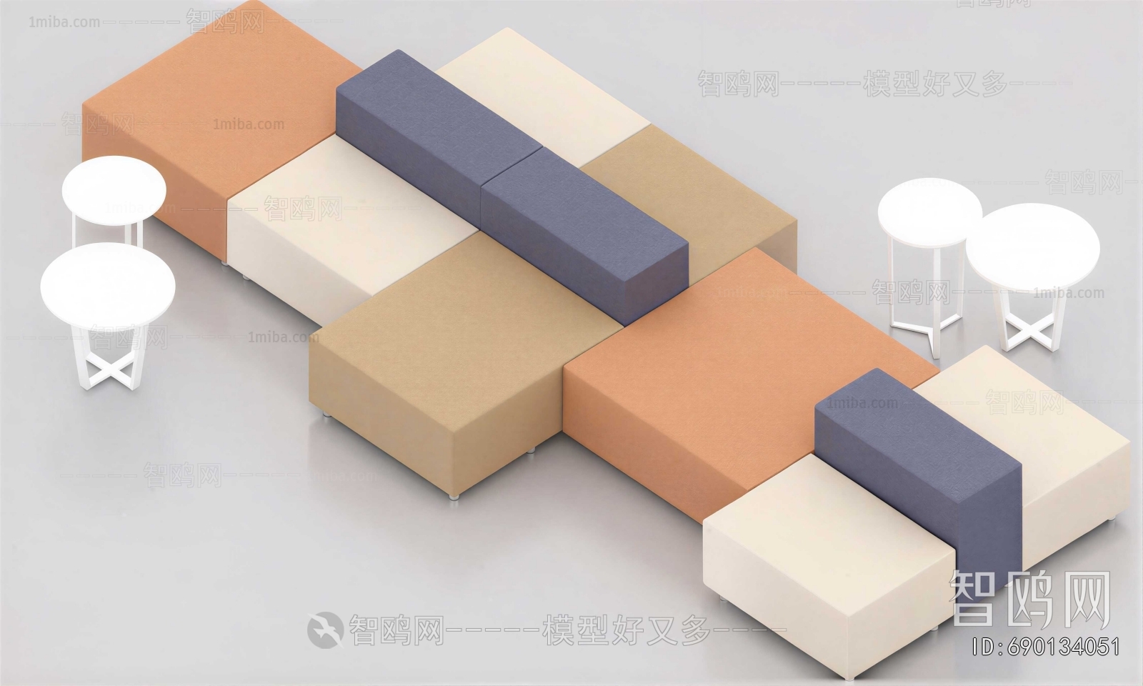 Modern Card Seat Sofa