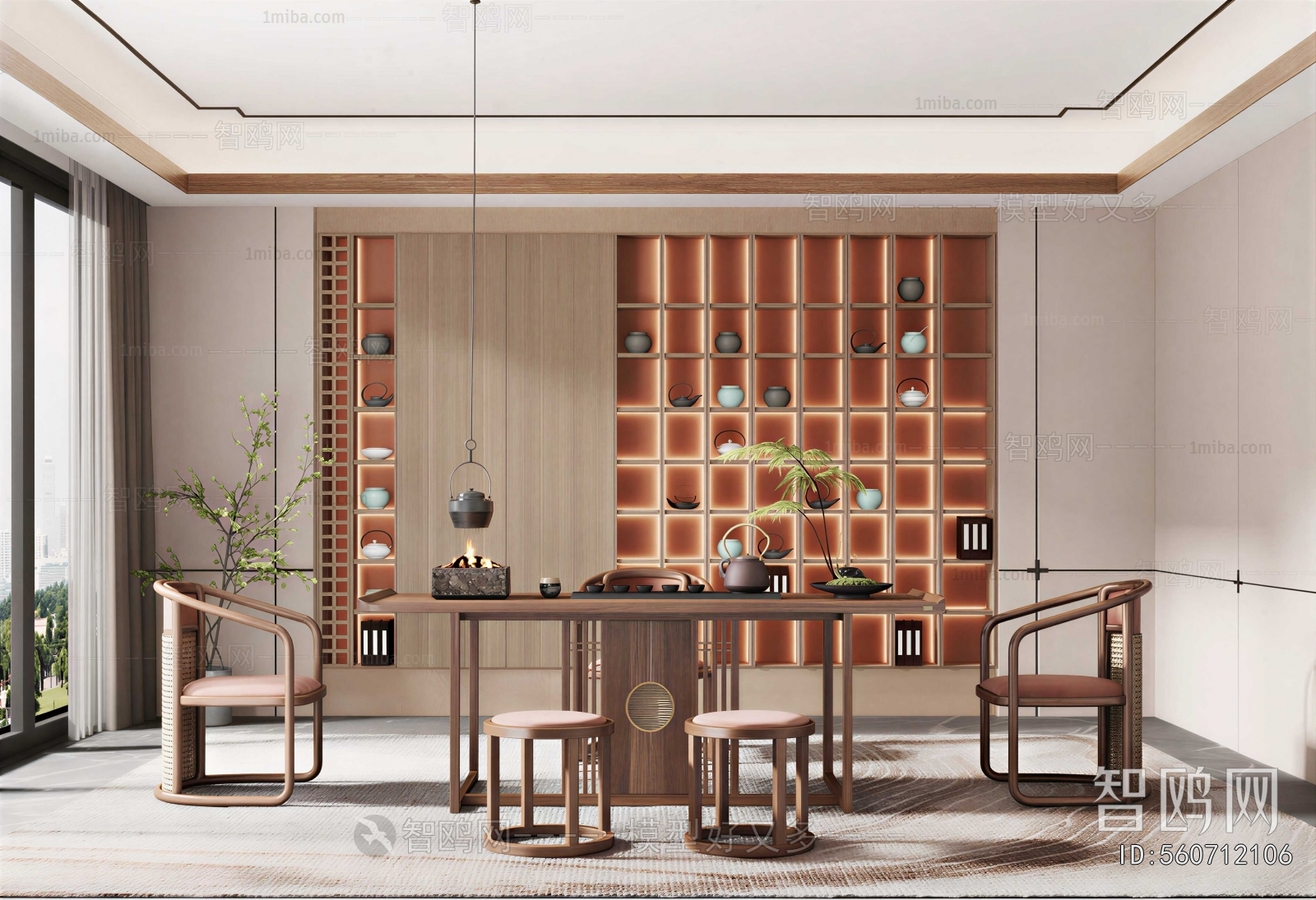 New Chinese Style Tea House