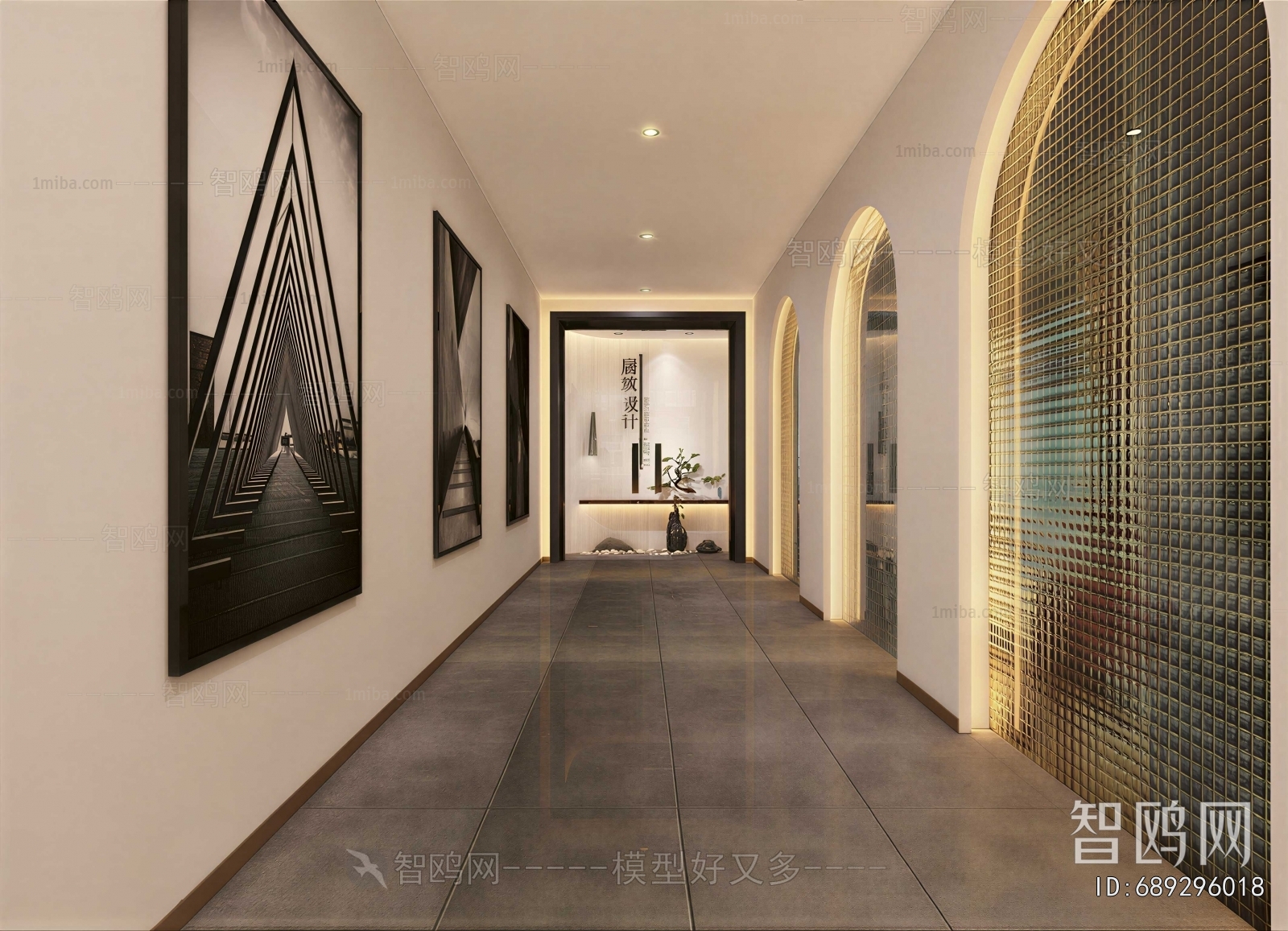 New Chinese Style Corridor