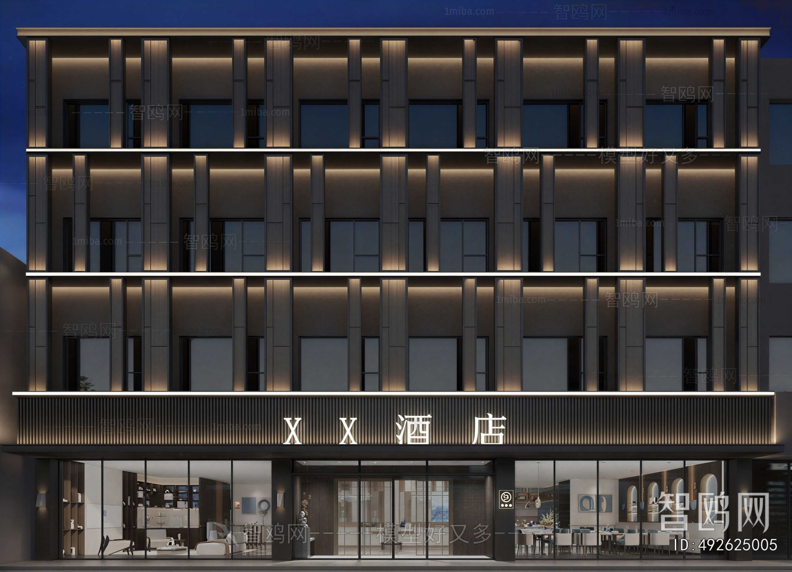 Modern Facade Element
