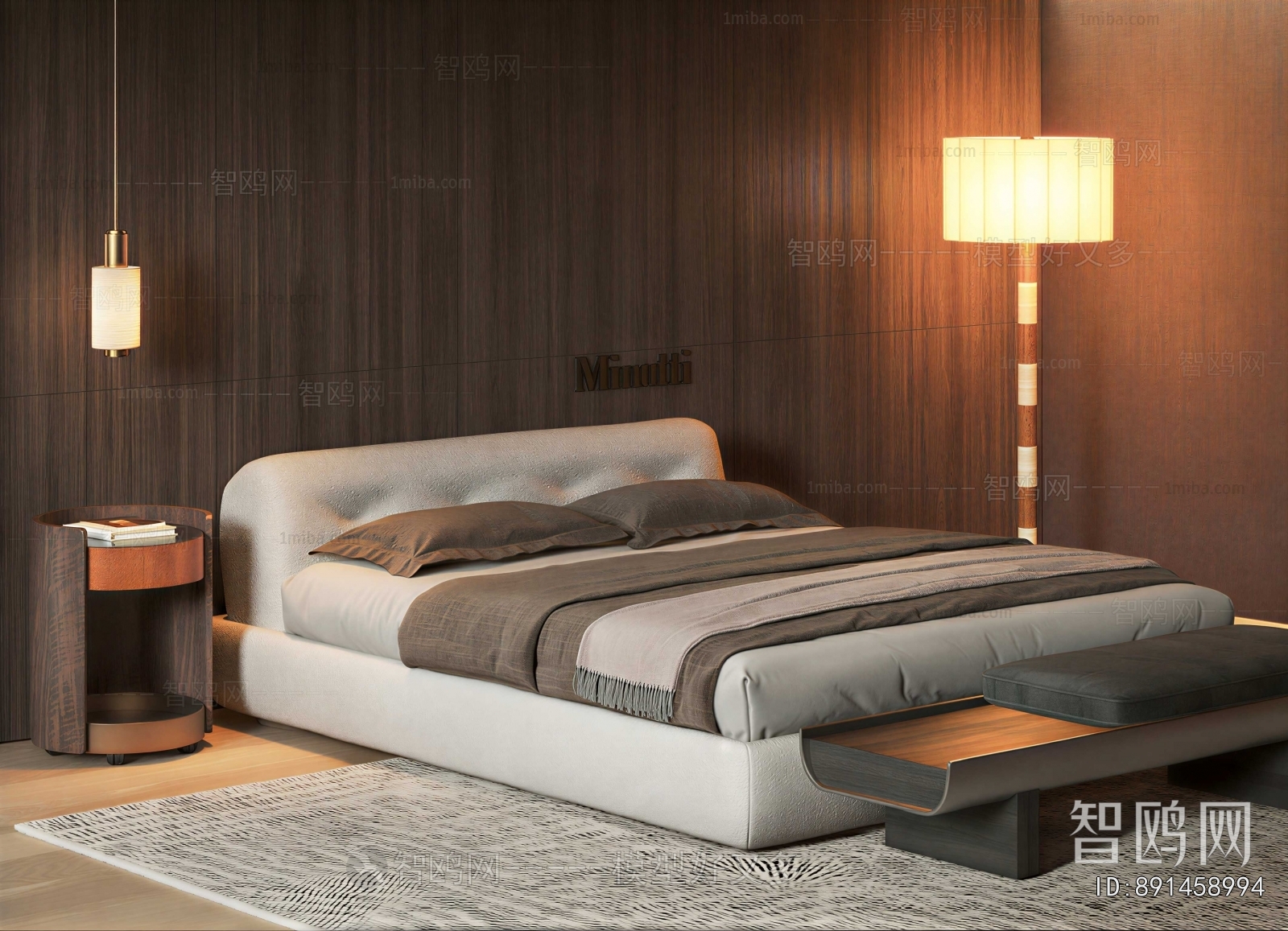 Modern Double Bed