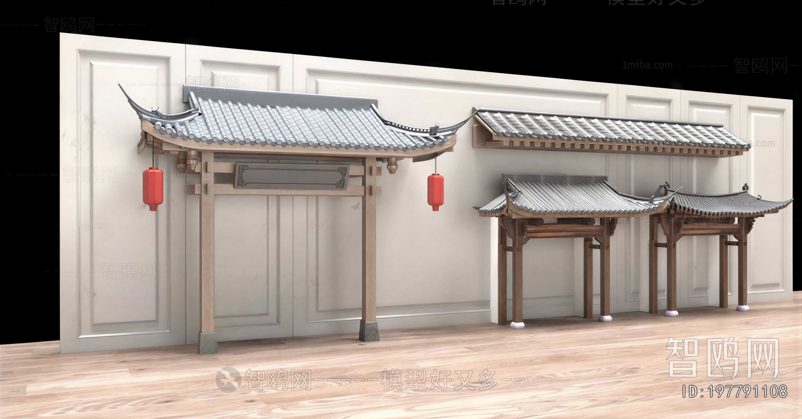 Chinese Style Facade Element