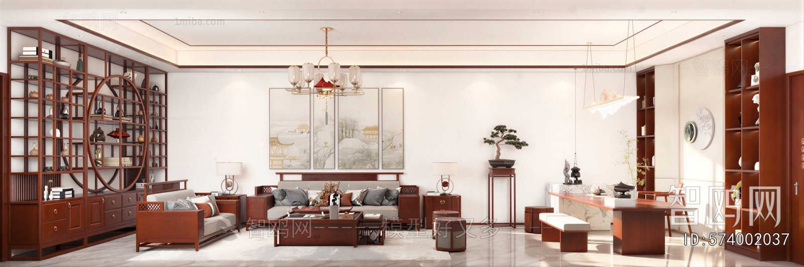 Chinese Style A Living Room