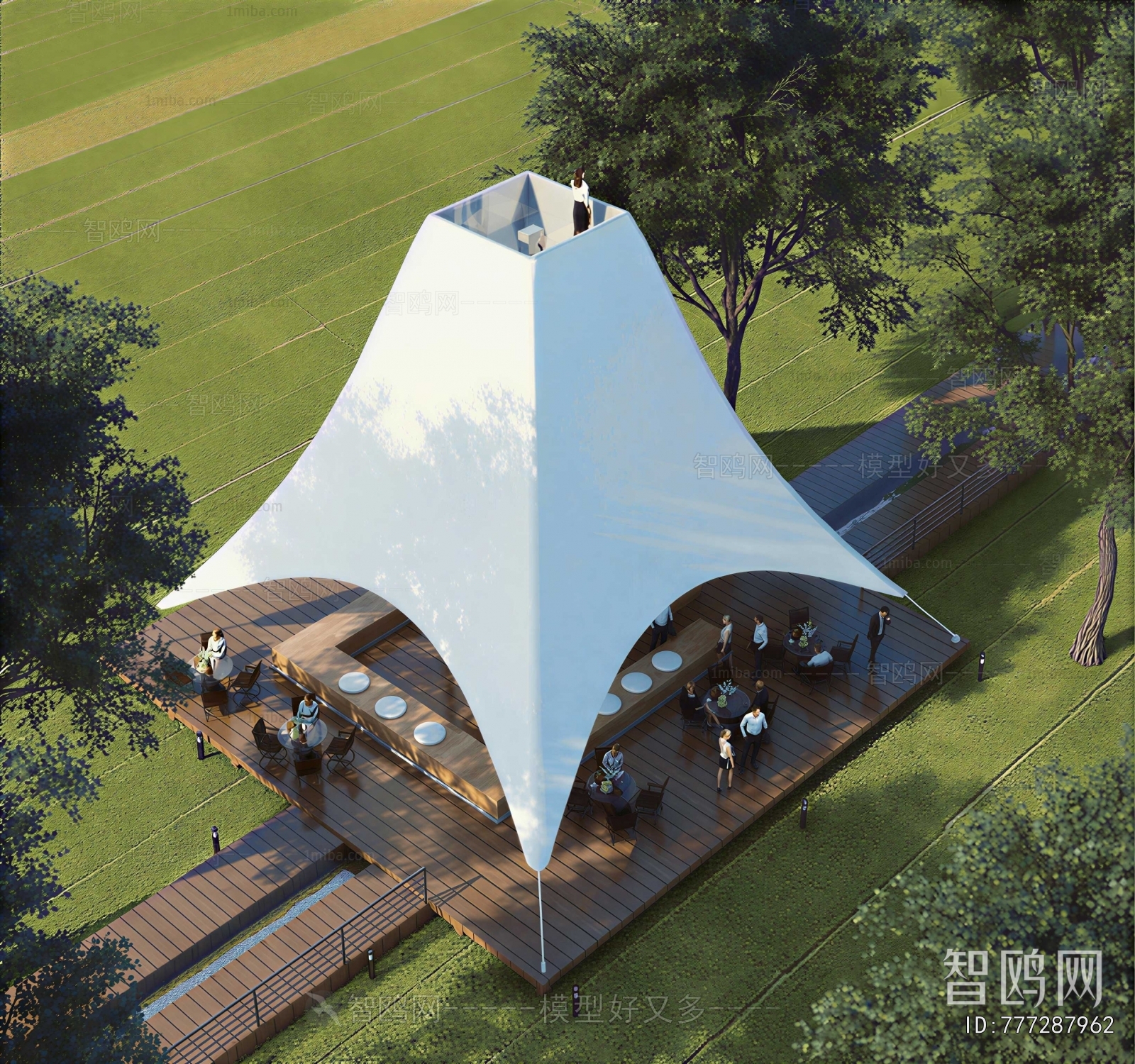 Modern Sunshade/Canopy/Tensioning Film
