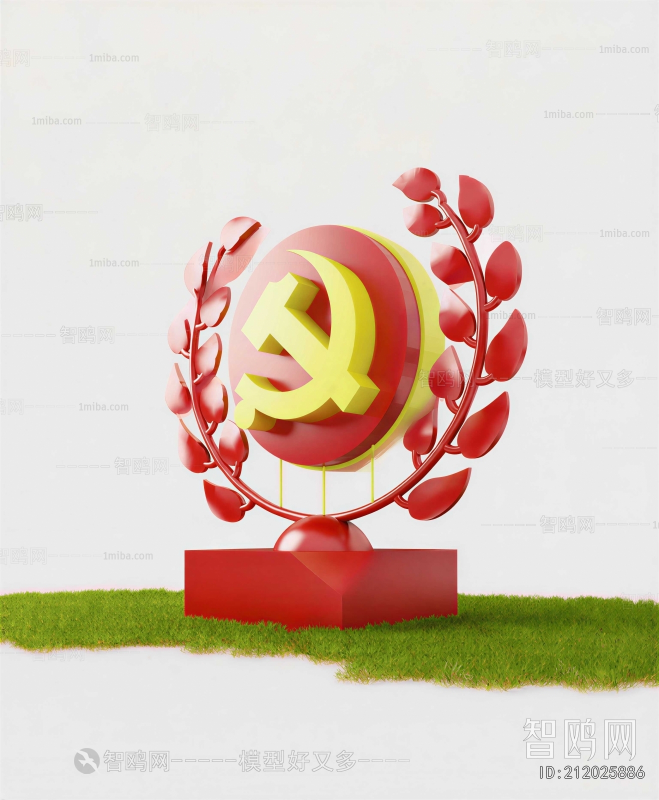 New Chinese Style Sculpture Sketch