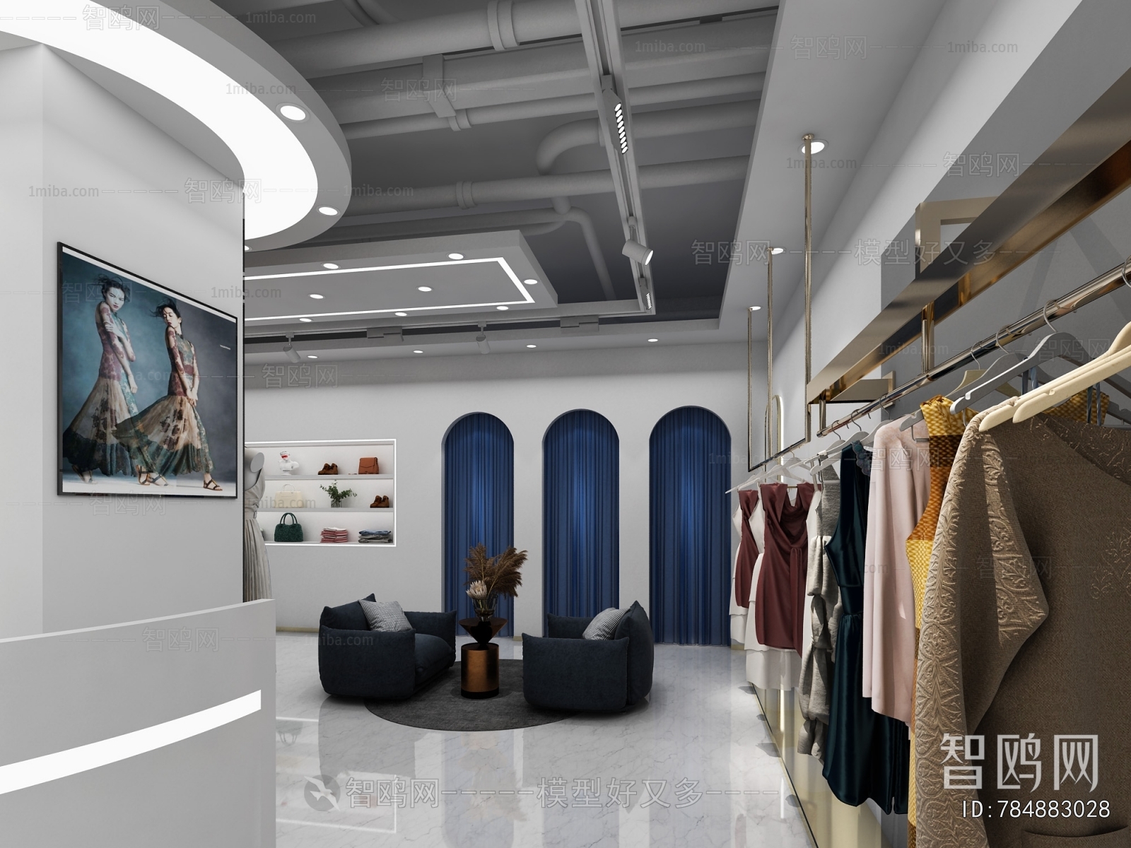 Modern Clothing Store
